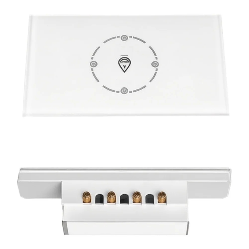 For Smart WiFi Boiler Switch 20A 4400W ABS For Touch Control Time Setting Voice For Alexa Google Home Water Heater Parts