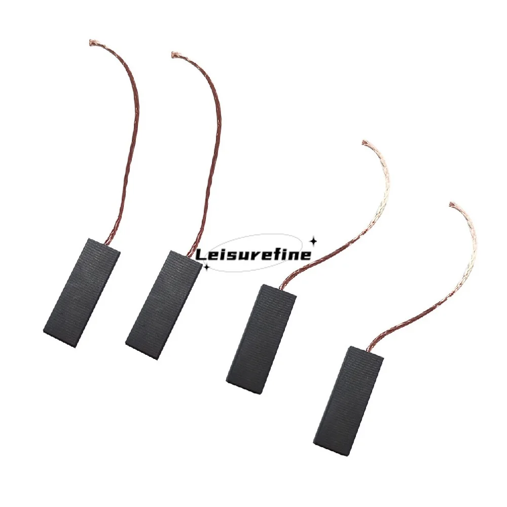 4pcs/set Carbon Brushes Copper Lead Drum Type Washing Machine Motor Replacements Electric Power Tools Accessories 13.5x40x5mm