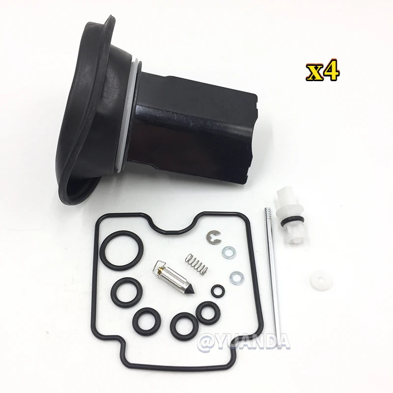 4 X For Suzuki GSF1200 Bandit 1200 2001-2006 Carb Carburettor Plug Diaphragm O-type seal Repair
