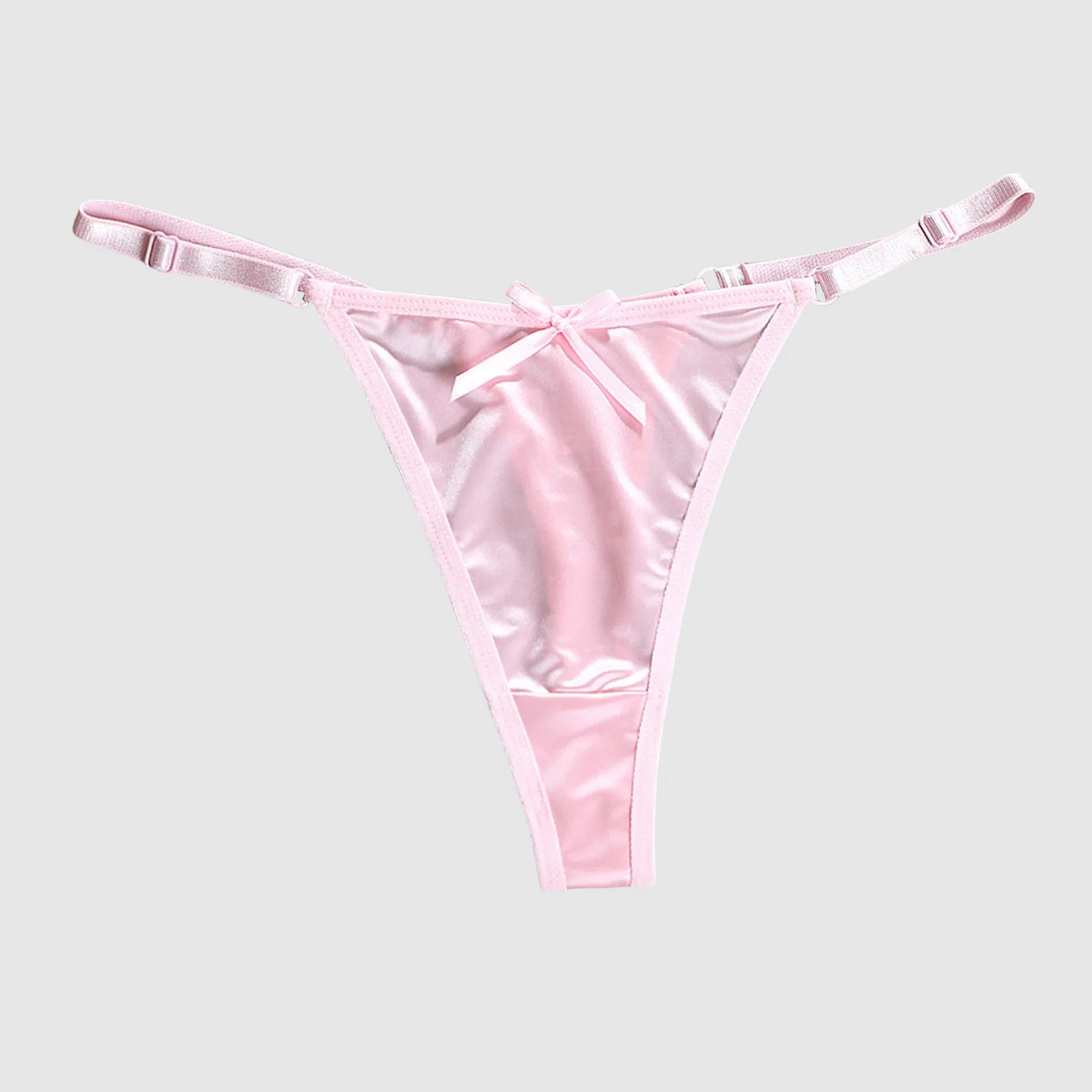 Perizoma da donna con T-Back a vita bassa, intimo sexy, cinturino sottile regolabile, perizoma senza cuciture per le donne, desiderio puro, lingerie erotica