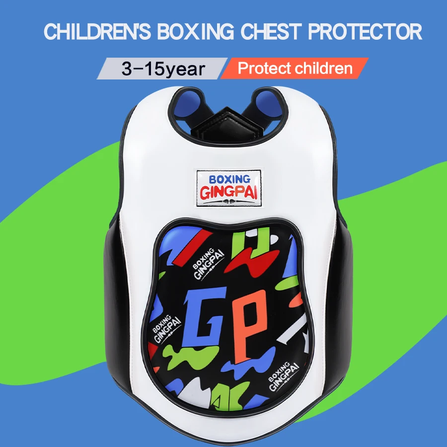 Children's Sanda chest protection, free combat, boxing, armor protection, professional training and competition for male