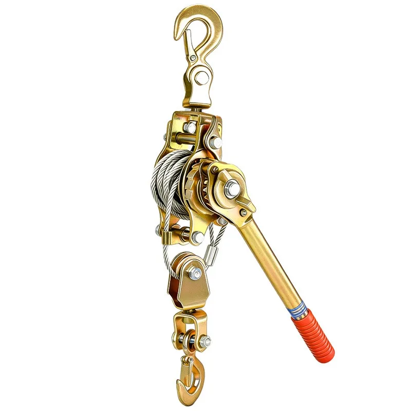 

Thickened alloy steel cable tensioner, universal anti slip limit hook, anti fall design, 2 heavy-duty cable pullers