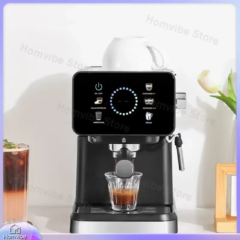 20 Bar Espresso Machine with Dual Brew Hot and Cold Smart Touchscreen Milk Frother Fast Heating Energy Saving Coffee Maker