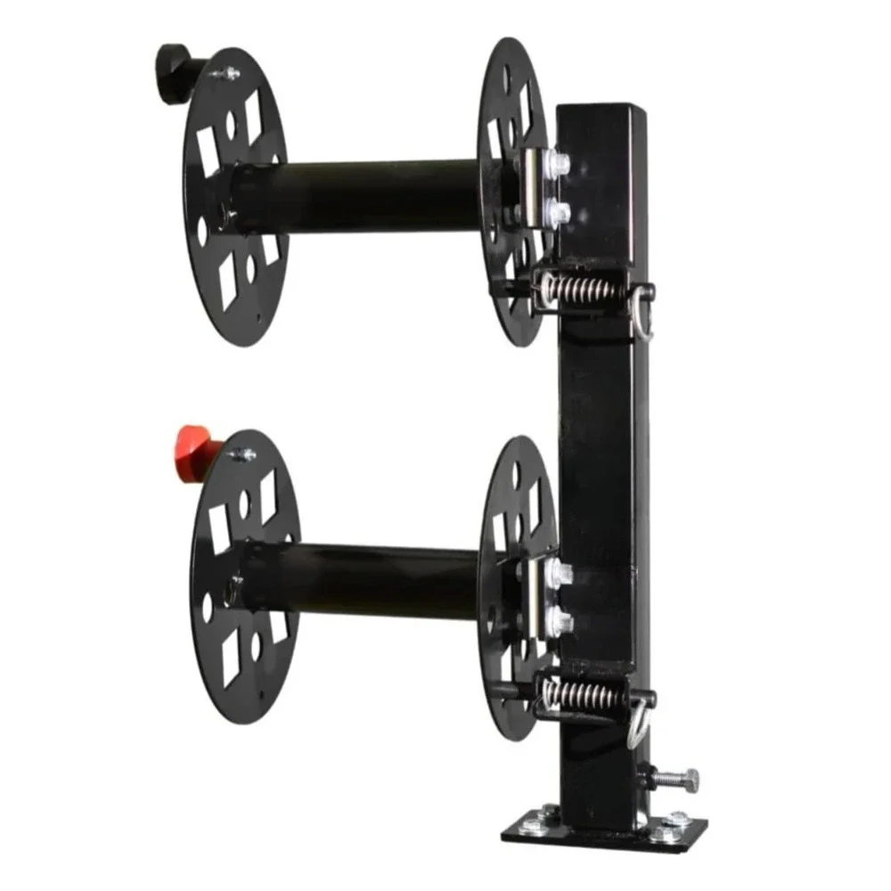 Rotating Base Cable Reel Heavy Duty Welded Structure For Industrial Cable Handling