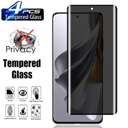 2/4Pcs Privacy Tempered Glass For HuaWei Honor Magic 5 6 lite Pro Honor X9a X9b Anti Spy Screen Protector