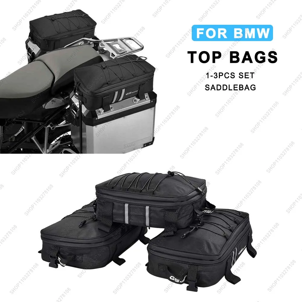 

Motorcycle Accessories Tour Travel Luggage Bags For R1250GS Adventure R1200GS R 1250 GS LC ADV Motorcycle suitcase Saddlebag Top