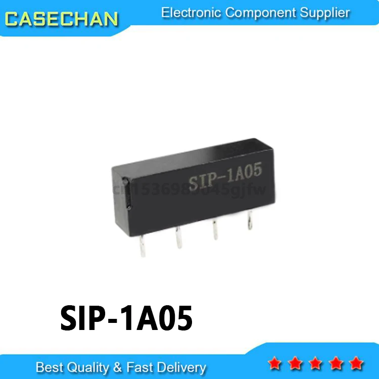 

10 шт. новое и оригинальное герконовое реле 4 контакта 1A DC5V DC12V DC24V SIP-1A12 SIP-1A24 SIP-1A05