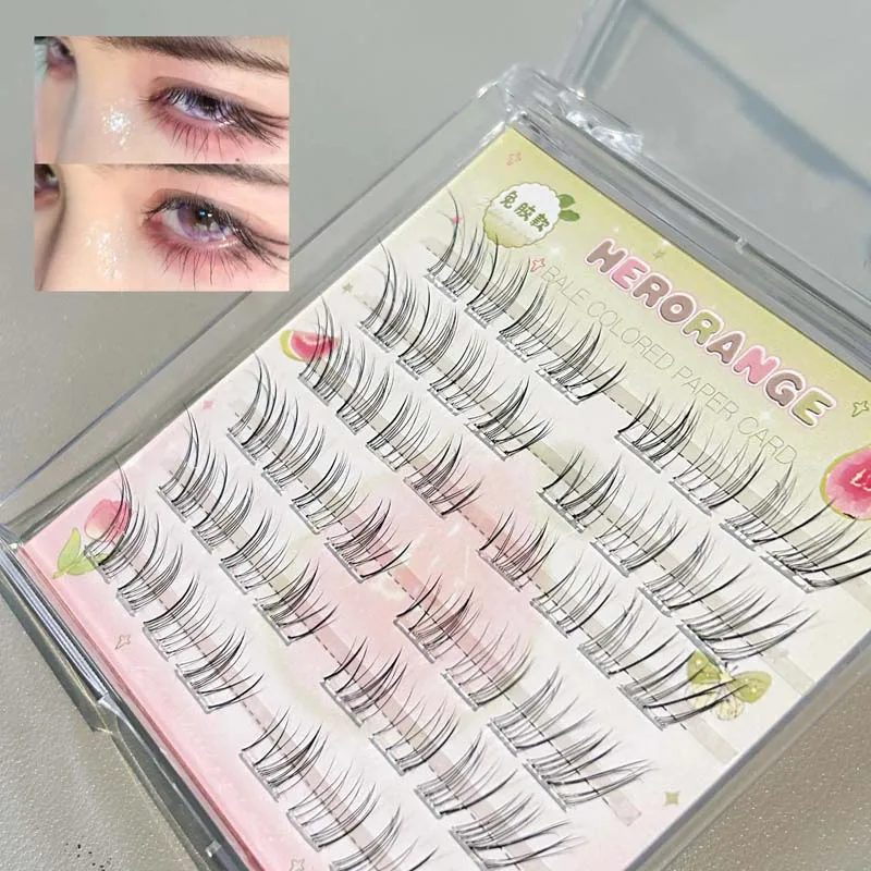 Glue-Free False Eyelashes, Easy to Rebound for DIY