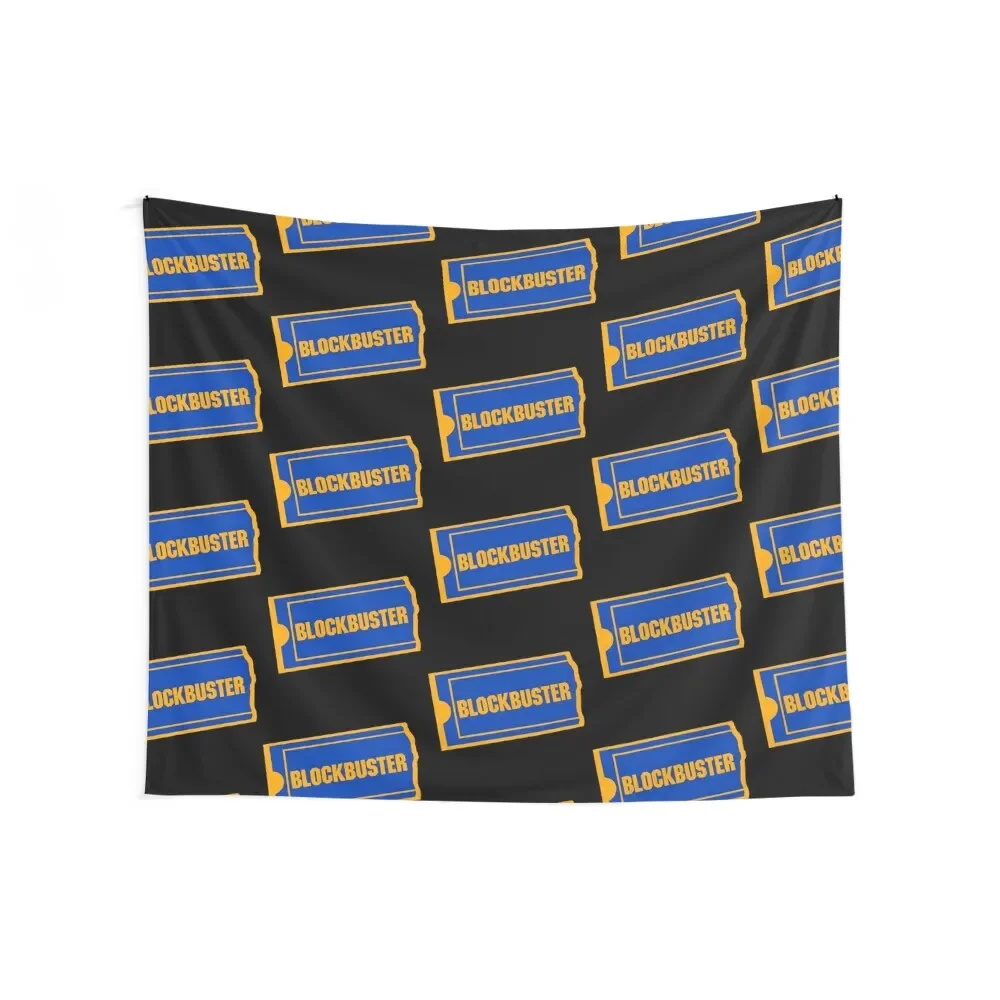 Blockbuster Logo Tapestry Aesthetic Decoration Outdoor Decoration Tapestry