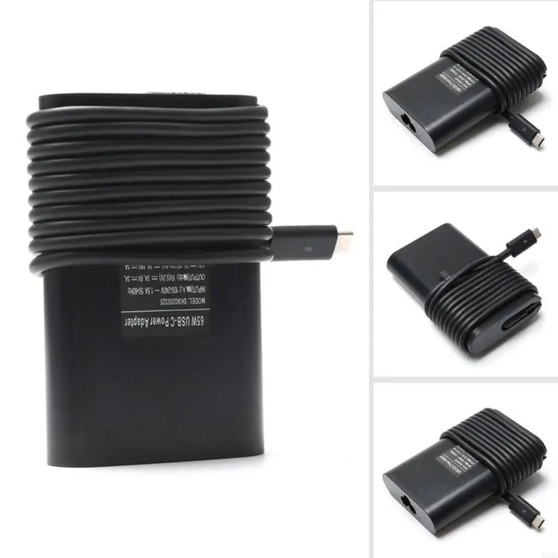 918C 65W USB C شاحن الكمبيوتر المحمول لـ LATIBERT 5420 5430 7420 7430 توافق واسع