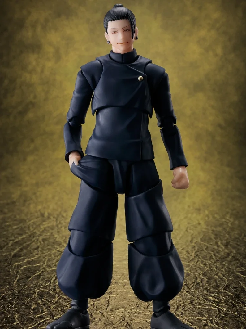 Bandai S.H.Figuarts JUJUTSU Geto Suguru figura de Anime Original, modelo de juguetes genuinos, colección de figuras de acción para niños, muñeca de PVC