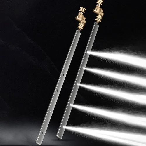 Herramienta de limpieza de tanque de agua de coche, poste de acero, adaptador de conexión rápida traqueal, condensador de tanque de agua, herramienta de limpieza de radiador de coche, 1/3 Uds.