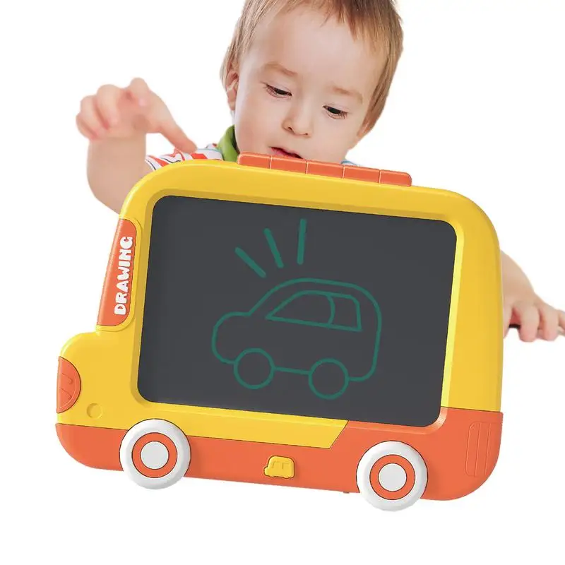 

Kids LCD Drawing Tablet Dust-free LCD Notepad With Pen Eye Protection Erasable Drawing Doodle Board With Back Pen Slot Design