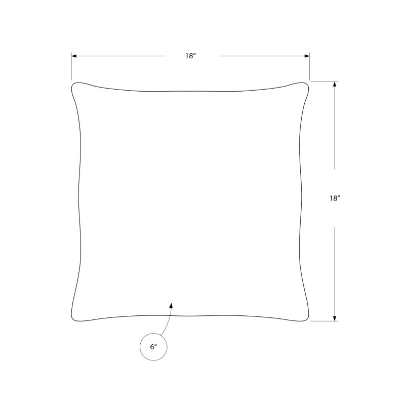 Cuscini, set da 2, 18 x 18 quadrati, inserto incluso, tiro decorativo, accento, divano, divano, camera da letto, po ipoallergenico verde menta
