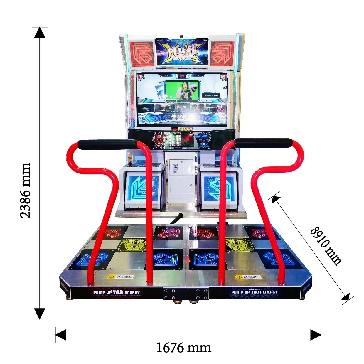 Guangzhou USED Amusement Park Machine Pump It Up 20th Anniversary Version Arcade Dance Machine