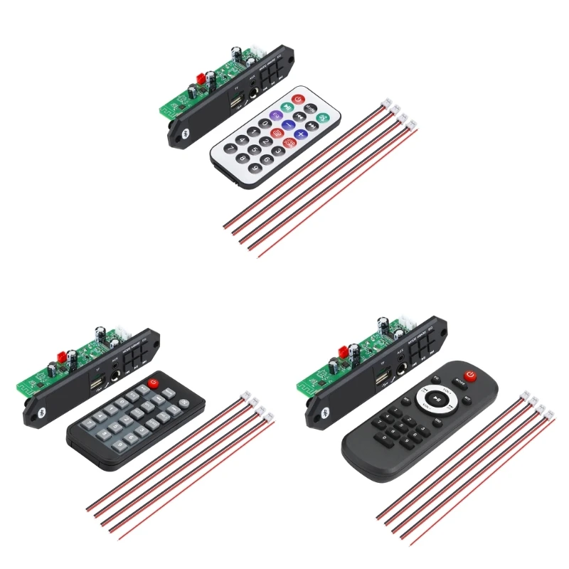 MP3 Music Player USB Module MP3 Decoder Board 2x40W Amplifier Car with Remote Control Support USB Input