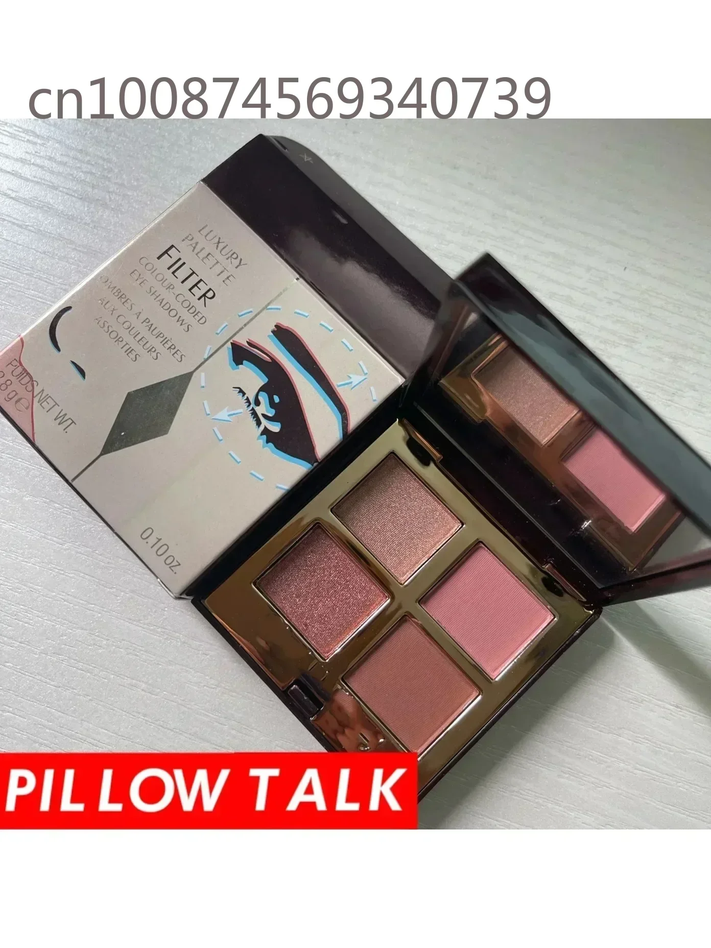 

FASHION Brand PILLOW TALK EYESHADOW Luxury Palette FIlter Colour Coded Makeup Eyeshadow