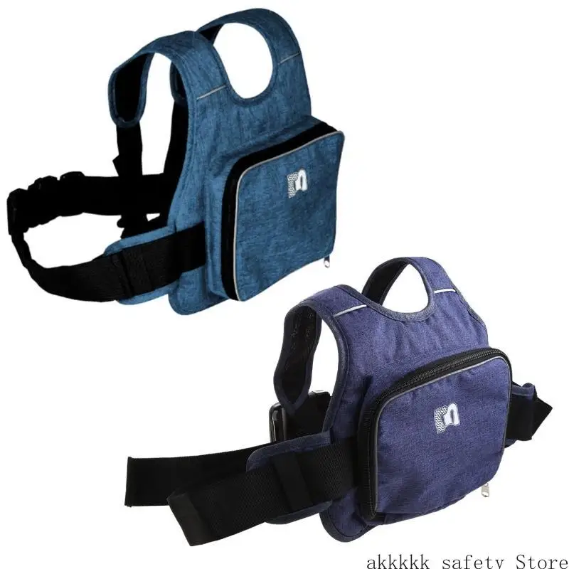 XXFF Arnés Pieza Cinturón Seguridad Ajustable para Motocicleta para protección Seguridad Transpirable para niños