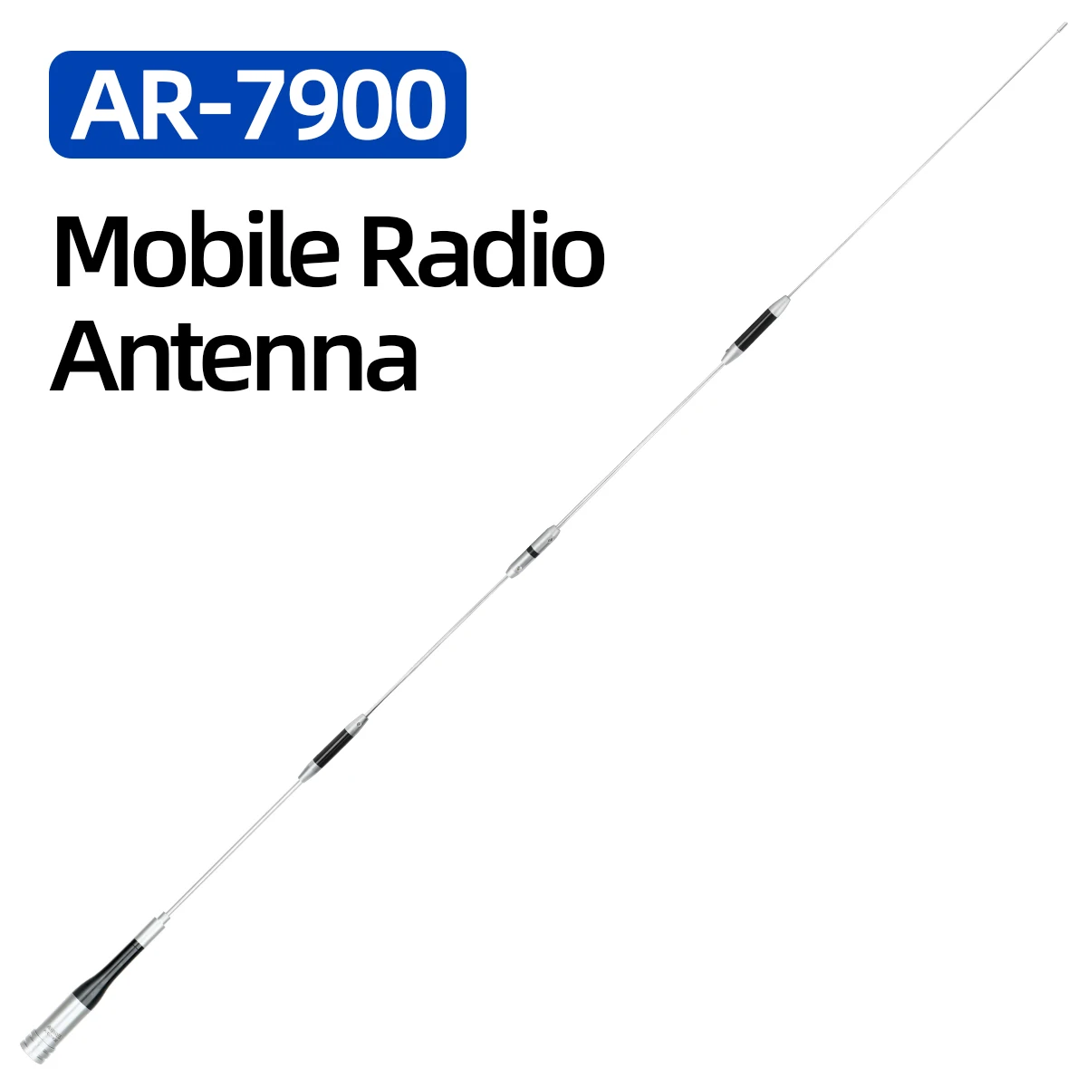 ABBREE AR-7900 Mobile Radio High Gain Dual Band Anti-Rust Antenna PL259 Vehicle Car Truck  Radio Upgrade BJ-218 AR-M70 SG-7900