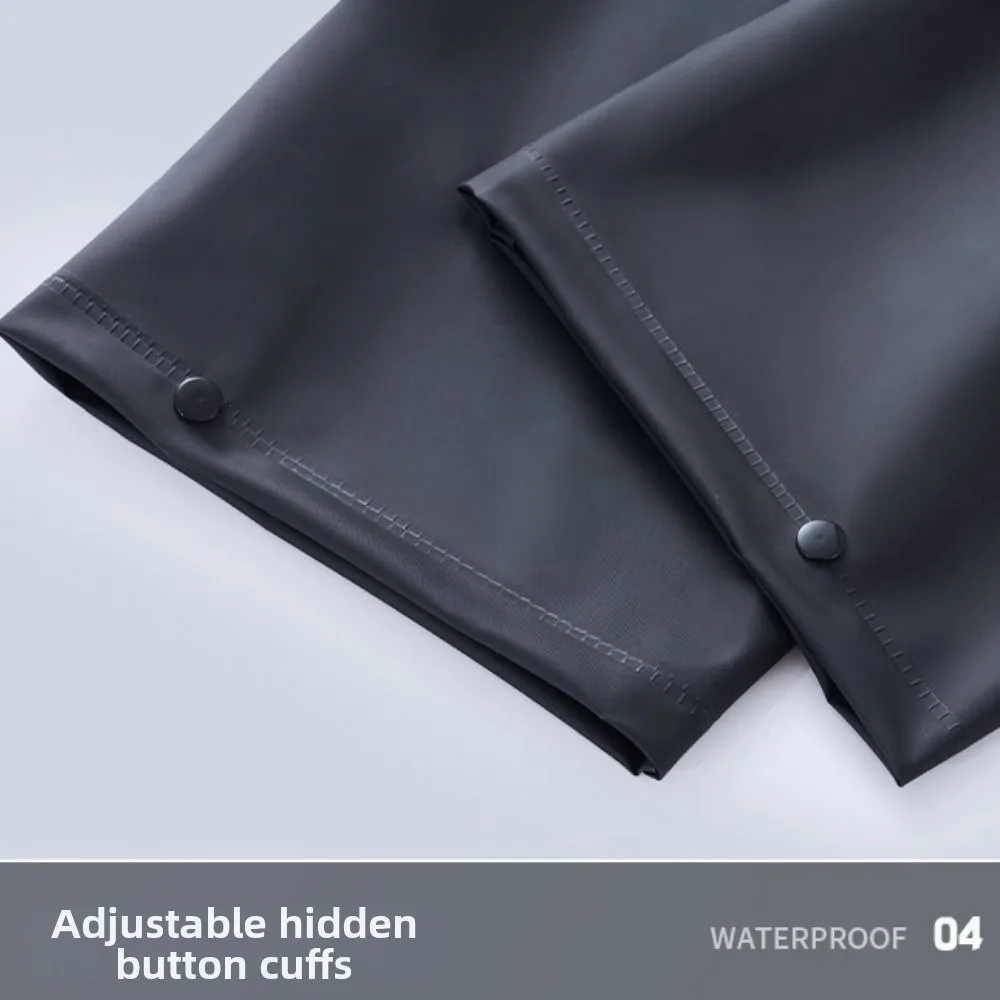 

Rain Pants Suit Thickened Raincoat Rain Pants Set Fashion Stylish Motorcycle Raincoat Unisex Style Split Raincoat Takeaway Rider