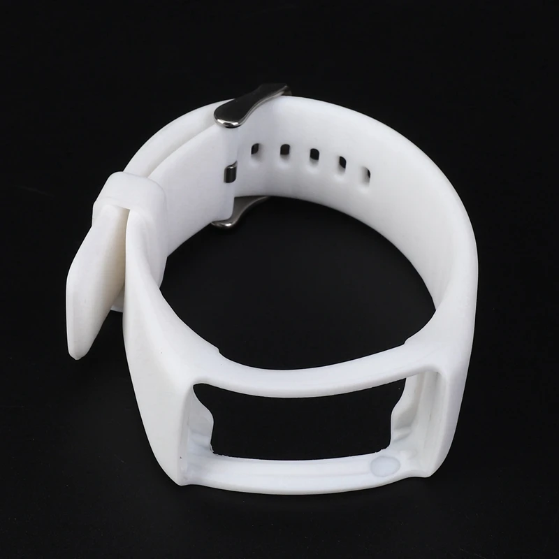 สายนาฬิกาข้อมือซิลิโคน2X สำหรับ A360ขั้วโลกสายรัดข้อมือ A370สายรัดข้อมือซิลิโคนสายรัดข้อมืออัจฉริยะสายนาฬิกาข้อมือสีขาว