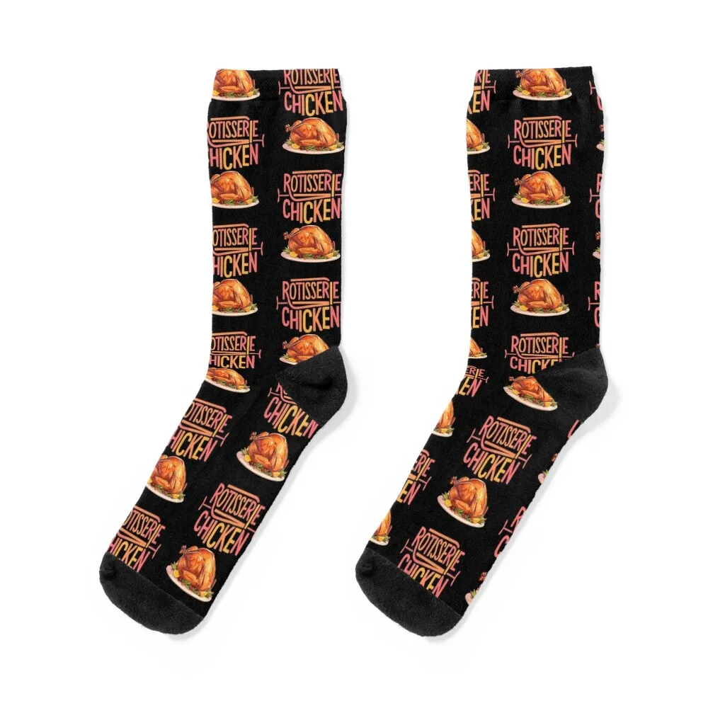 

Rotisserie chicken Socks heated Rugby Socks Female Men's