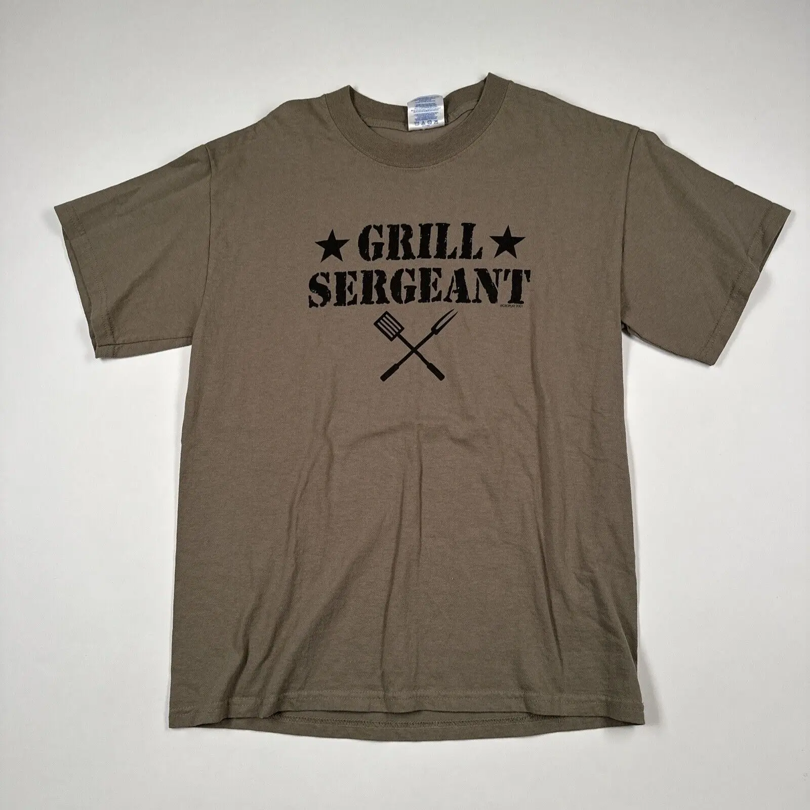 Vintage 2000S Y2K Grill Sergeant T Shirt 2001 Medium