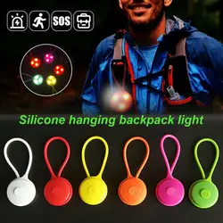 Lámpara de llavero LED para correr de noche, lámpara de seguridad de alto lúmenes, múltiples modos de iluminación, Mini tamaño, portátil, cinturón de brazo usable