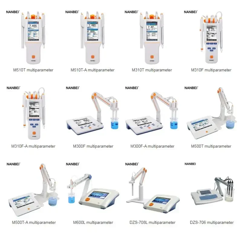 

2025/Lab water measuring device pH TDS EC DO Dissolved Test Portable Multiparameter Water Quality Analyzer Meter