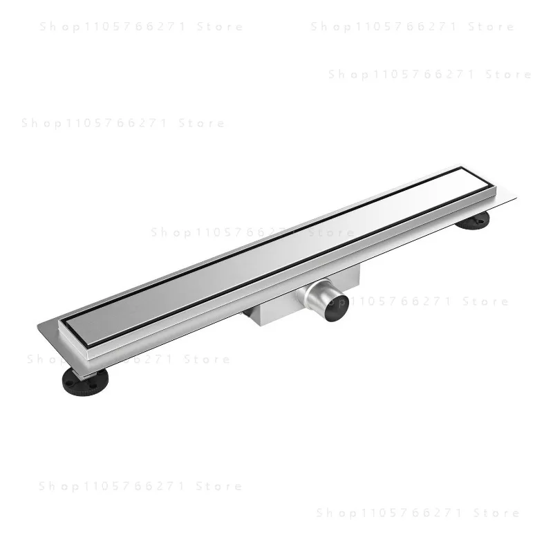 304 Stainless Steel Floor Drain, Invisible Recessed Linear Design, Modern Bathroom Shower Channel Drain