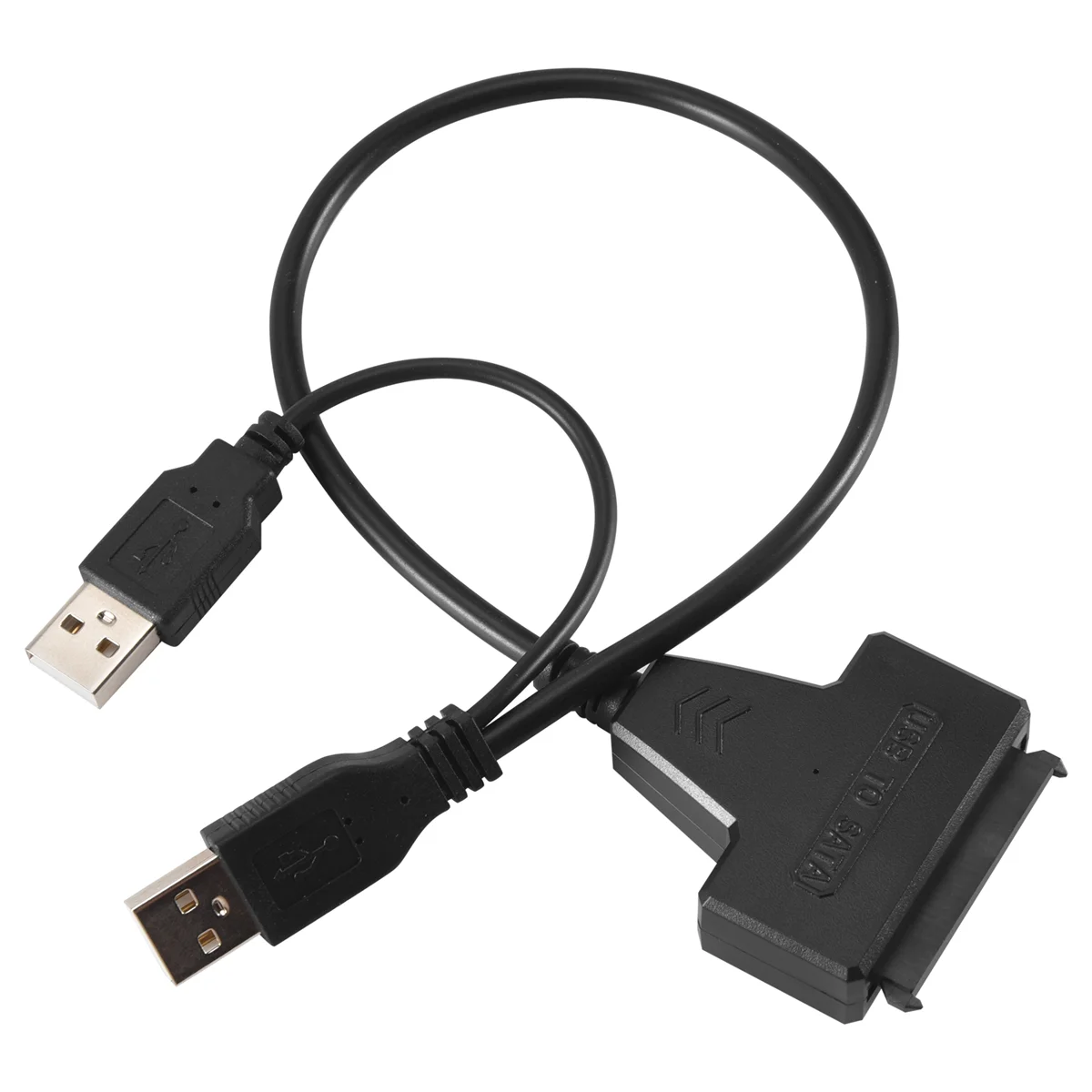 Cable adaptador USB2.0 a SATA, 48cm para SSD externo HDD de 2,5 pulgadas