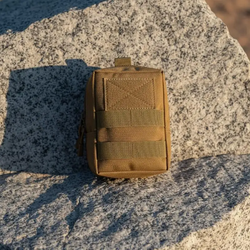 Multifunctional Accessory Tool Bag, Outdoor Waist Bag, Tool Pouch, Zippered Waist Bag With Pendant Accessories