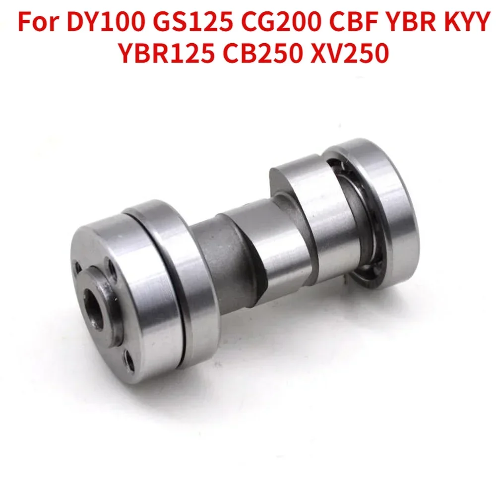 Motorcycle Camshaft for GN250 DY100 GS125 CG200 CBF CB125 for YBR125 CB250 XV250 Cam Electric Tricycle Drivetrain Gaskets Seals