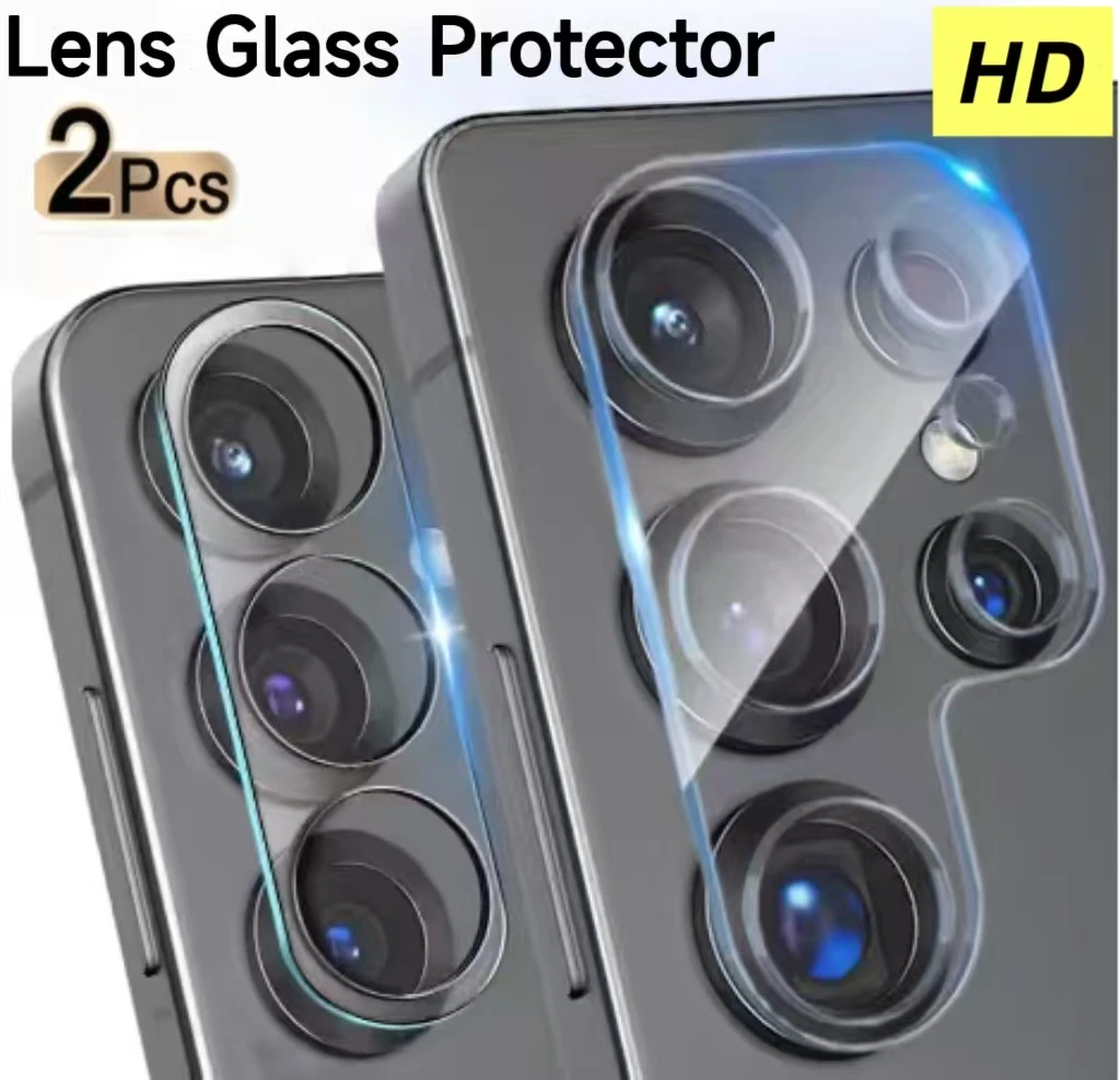2 Pack HD Clear Tempered Glass Camera Lens Protector for Samsung Galaxy S26 S25 S24 S23 Ultra FE Plus A18 A57 A37 A36 56 A Serie