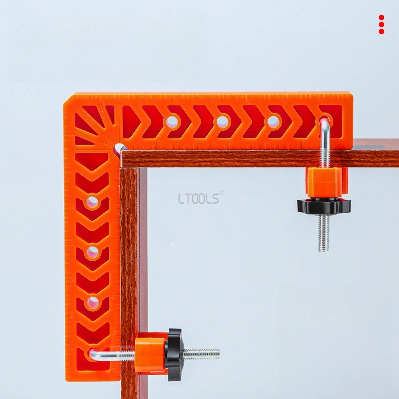 

Plastic Right Angle Ruler Holder 90°Auxiliary Positioner Tool Overline L-Shaped Spacer Fixed Angle Gripper Woodworking Fix Tool