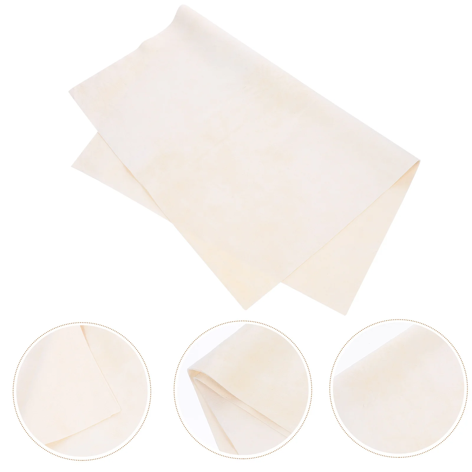 

Car Glass Towel Soft Absorbent Chamois Cloth For Car Washing Detailing Fast Drying Window Vehicle Reusable