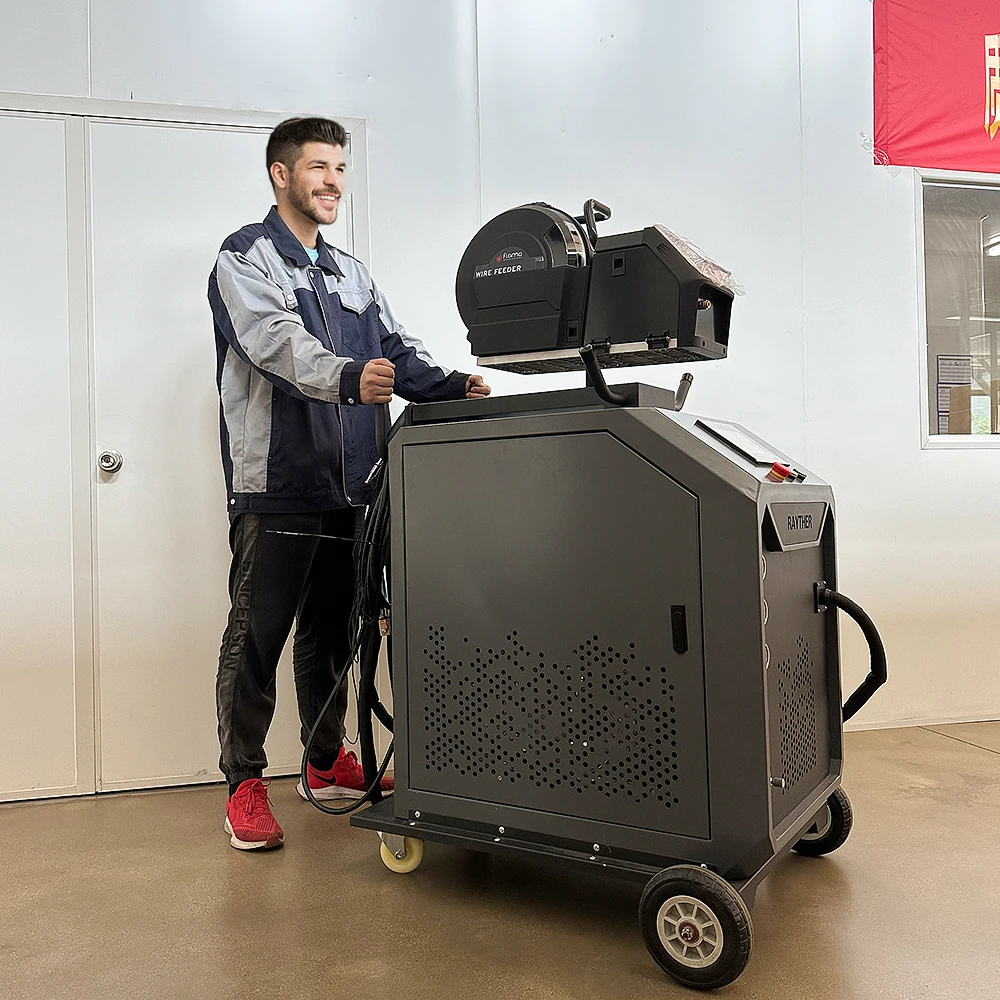 

1500W 4-in-1 Air-Cooled Portable Integrated Laser Welder N2 Maker New Condition Fiber Laser Digital Features Useful Machine