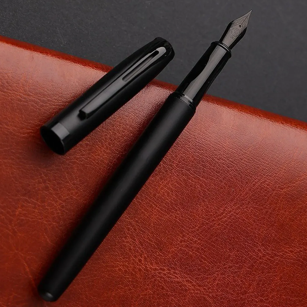 

1 шт., деловая перьевая ручка с поршнем, каллиграфическая ручка для письма, портативная чернильная авторучка для офиса, школы, подарок для подписи