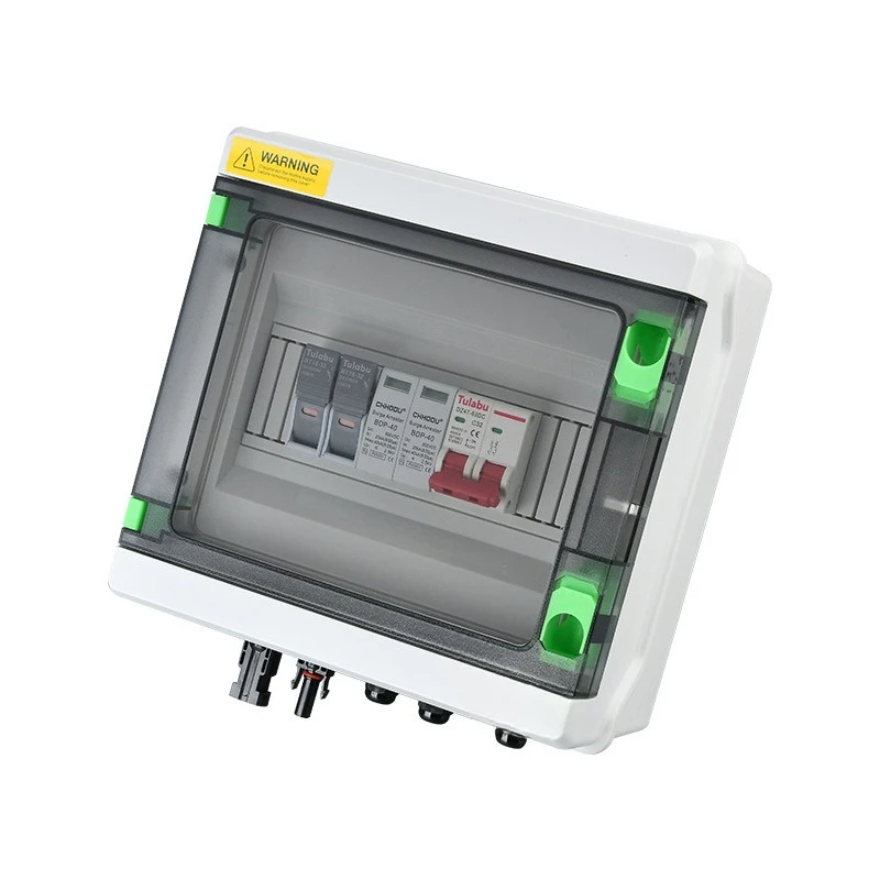 Photovoltaic DC combiner box plastic outdoor waterproof solar distribution box