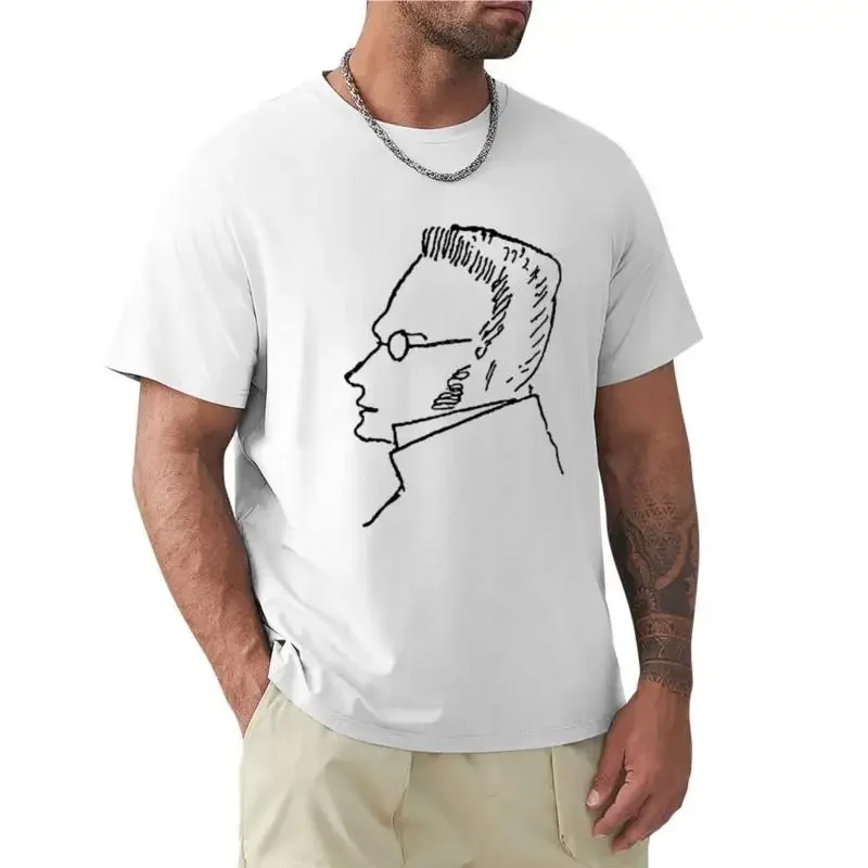 new black t-shirt mens Max Stirner T-shirt for a boy T-shirt short cute clothes black t shirt men graphic t shirts