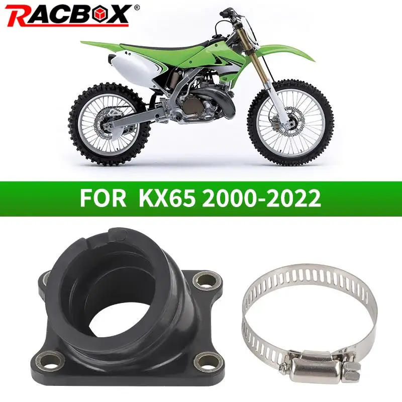 16065-1366 Intake Manifold Pipe for Kasakawi KX65 2000 2001 2002 2003 2004 2005 2006 2007 2008 2009 2010-2022 KX 65 Motorcycle