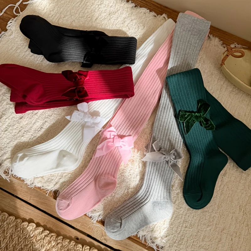 Twin Needle Stretch - 1 Satz Kinder-Fliege-Socken mit doppelter Nadelnaht