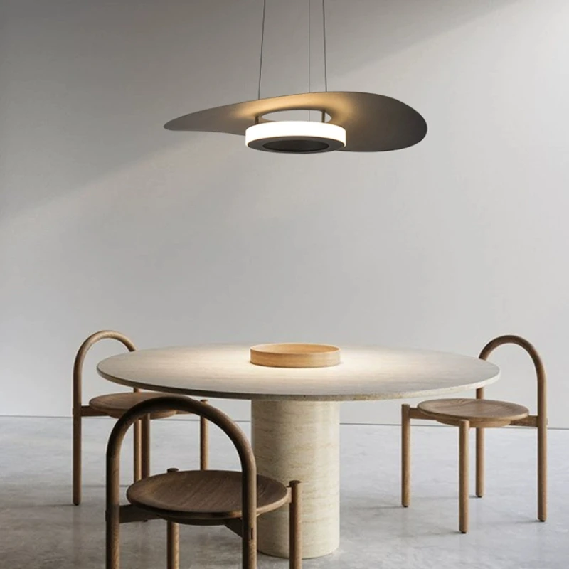 Postmodern personalized creative UFO restaurant pendant light LED restaurant bar counter coffee shop decoration lighting