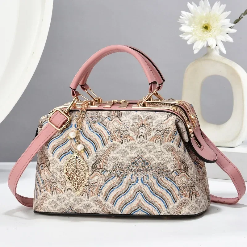 

Fashionable New Women'S Handbag High-Quality Printed Crossbody Bag Luxury Brand Designer Small Square Bag Commuting Shoulder Bag
