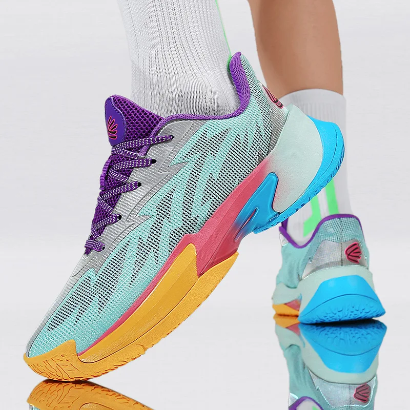 Couple Basketball shoes breathable Mesh Shoes Ultra-light Cushioning Carbon Plate Running Shoes Casual and Versatile sneakers