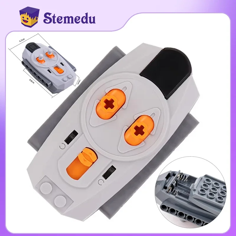 

New Portable Replacement Building Blocks MOC High-Tech Power Function Parts Receiver Control Enlighten bricks for kids DIY Toys