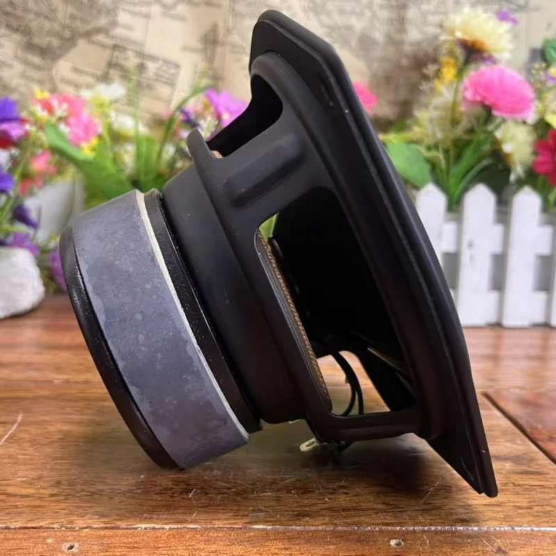 SOTAMIA 1 個 6 インチサブウーファー 4 オーム 100 ワットロングストロークラバーエッジブラックゴールド炭素鋼ボディサブウーファースマート Bluetooth スピーカー