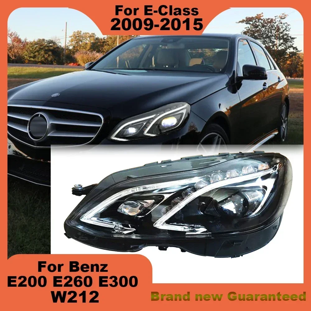 

For Mercedes-Benz W205 2009-2016 E-Class E200 E260 E300 Modified LED headlamp Laser Lenses Lamp Head Front Light Accessories