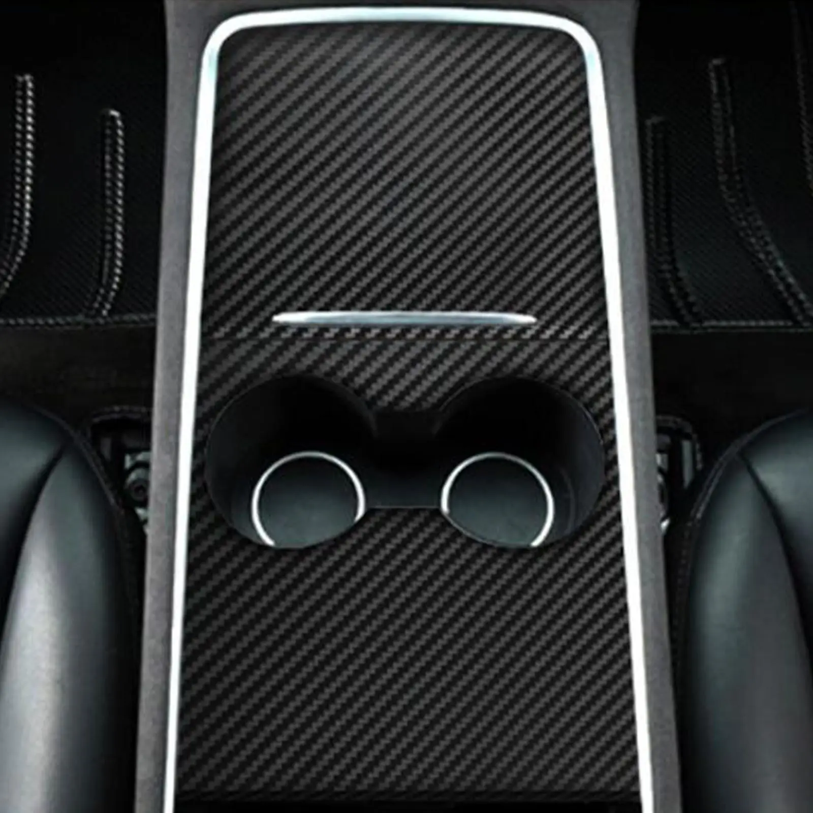 Car Center Console Wrap Sticker for Tesla Model 3 Model Y Professional