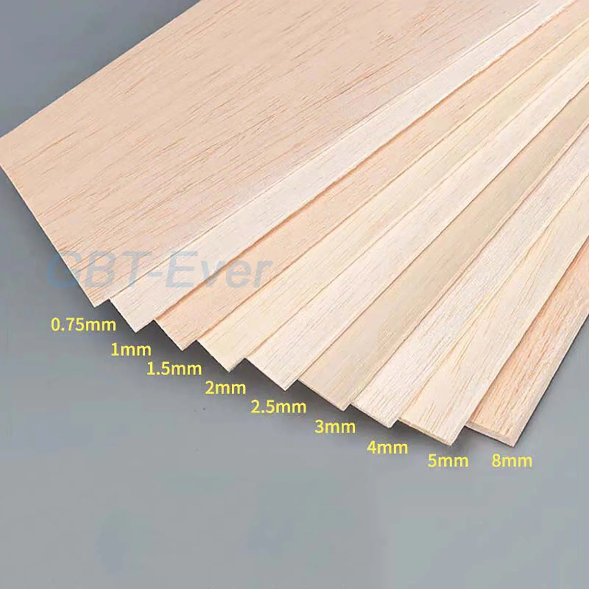 

1Pcs 310x100mm Balsa Wood Planks Thin Wood Slices Thickness 0.75 1.5 1 2 8mm DIY Handmade Airplane Model Plate Materials